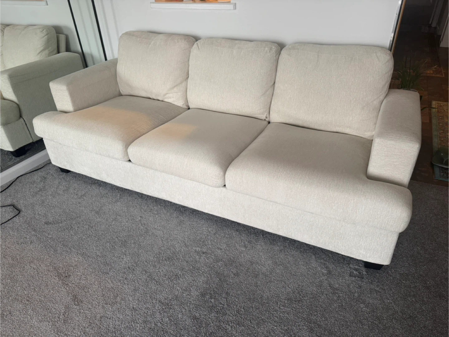 Beige 3-Seater Sofa (from Wayfair)