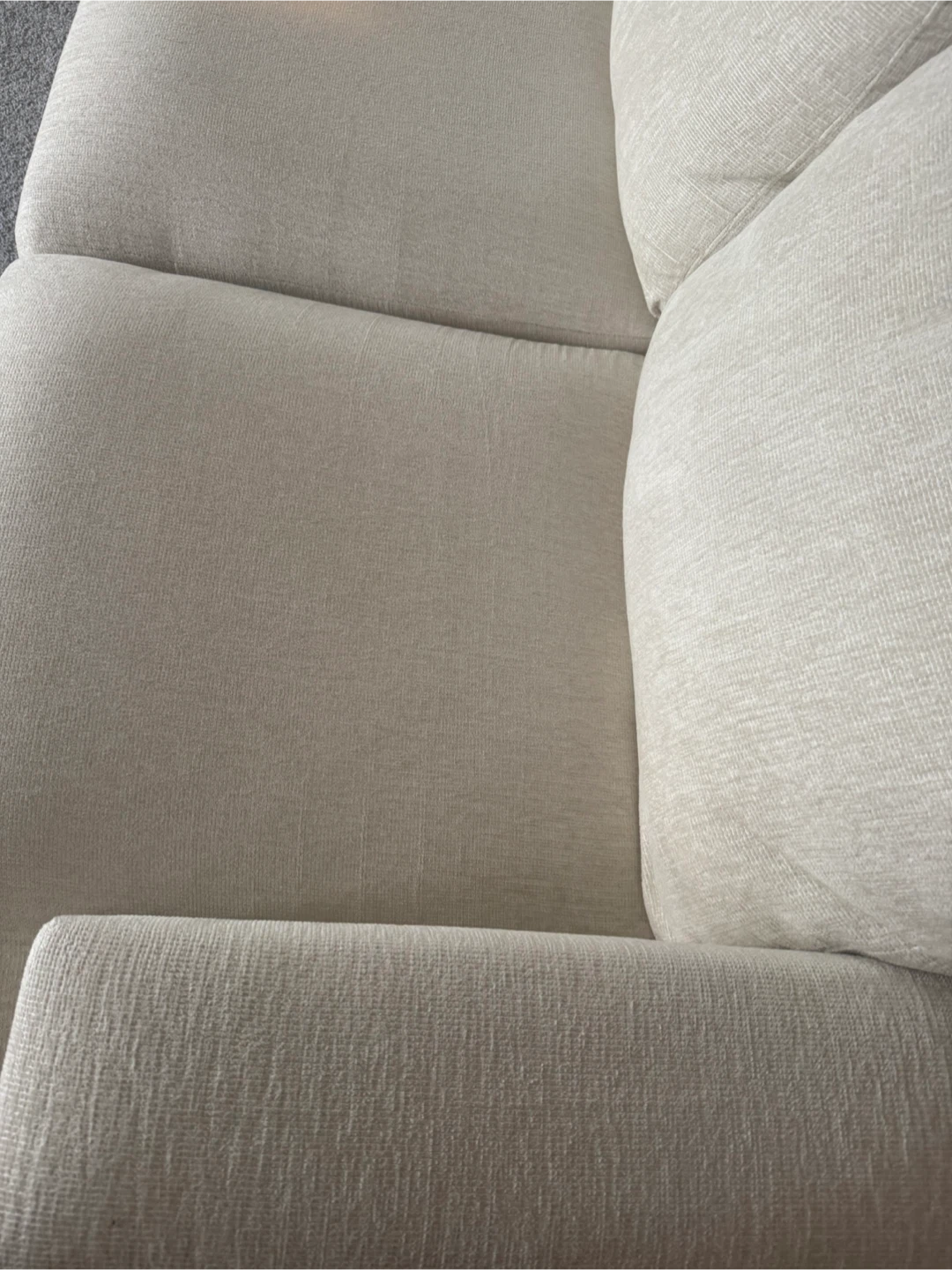 Beige 3-Seater Sofa (from Wayfair) - photo 3