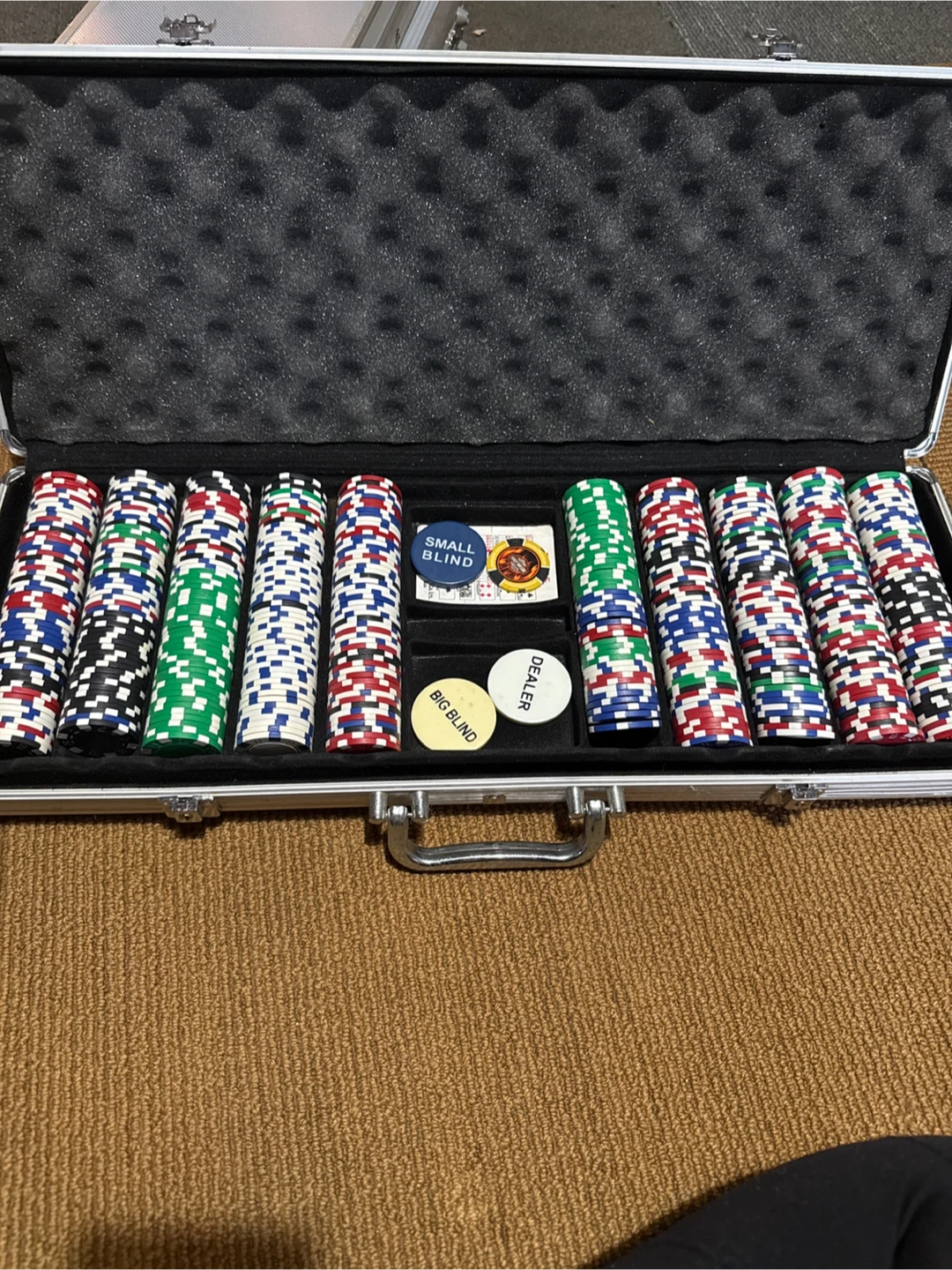 Poker Set with Case