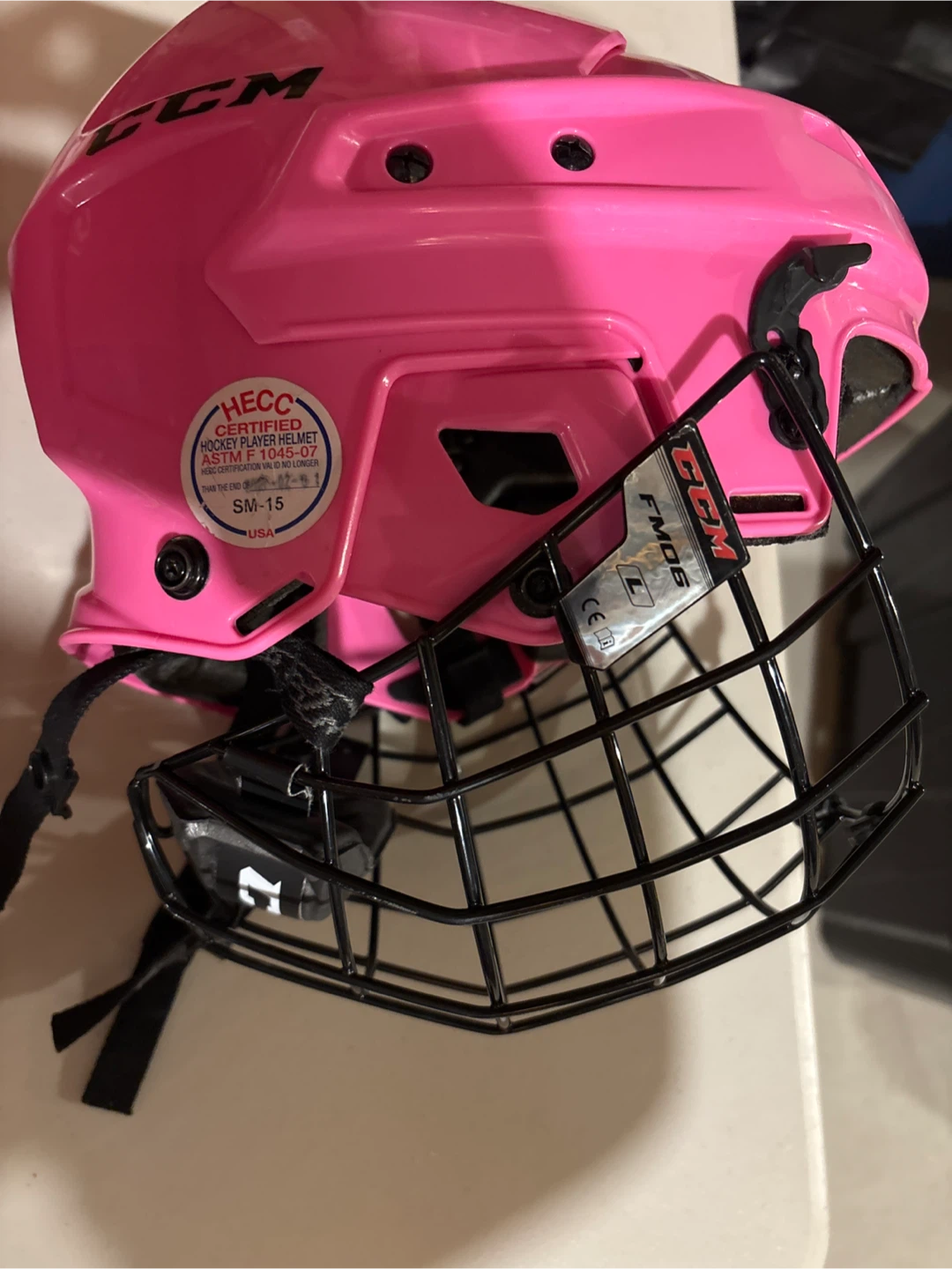 CCM HT04 Hockey Helmet - Pink, Large - photo 5