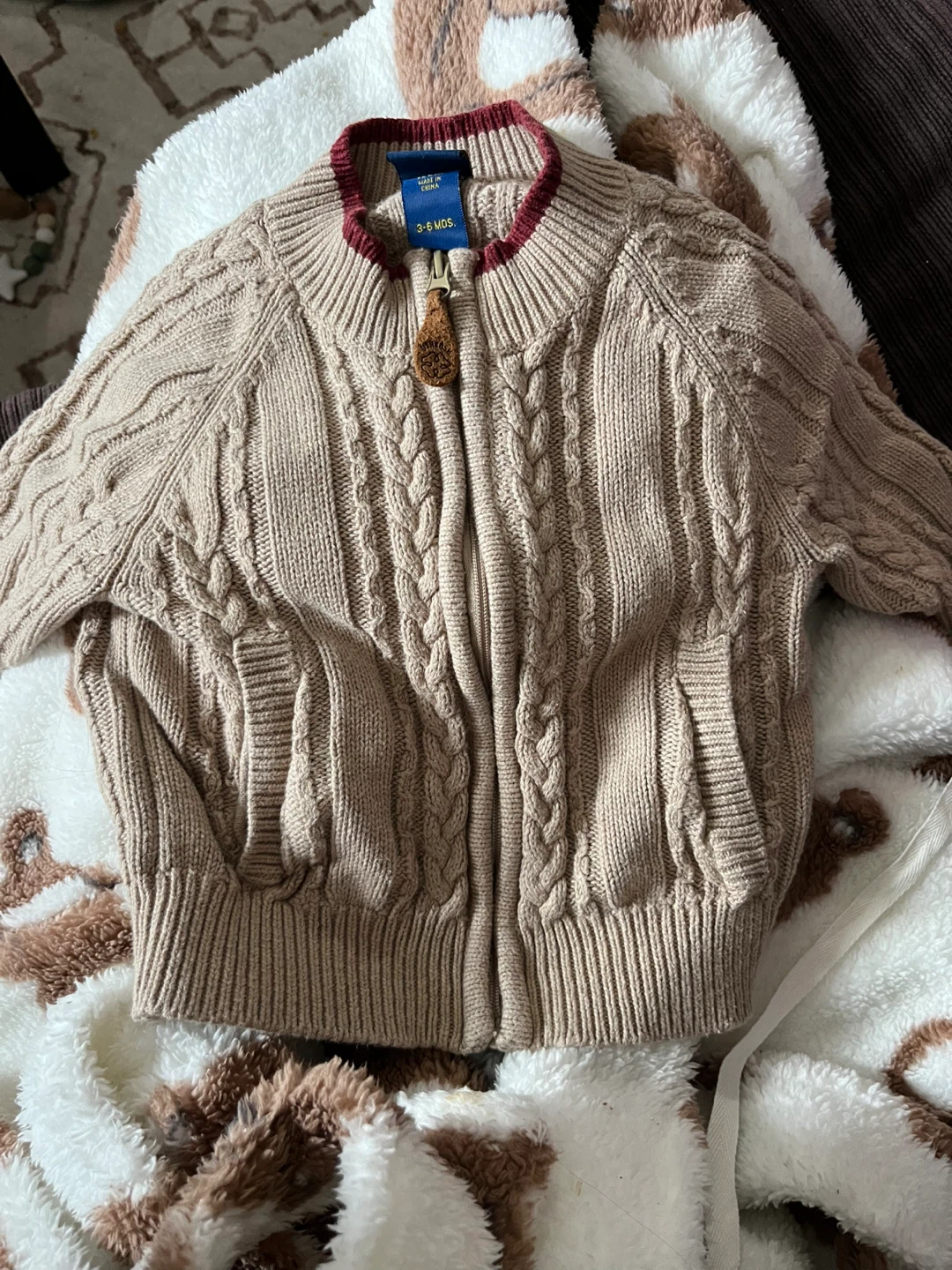 3-6 month knit sweater
