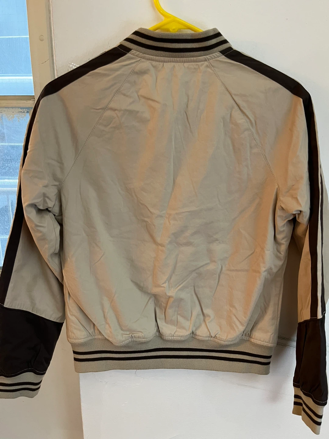 Allen Solly Beige Bomber Jacket - Size L - photo 2