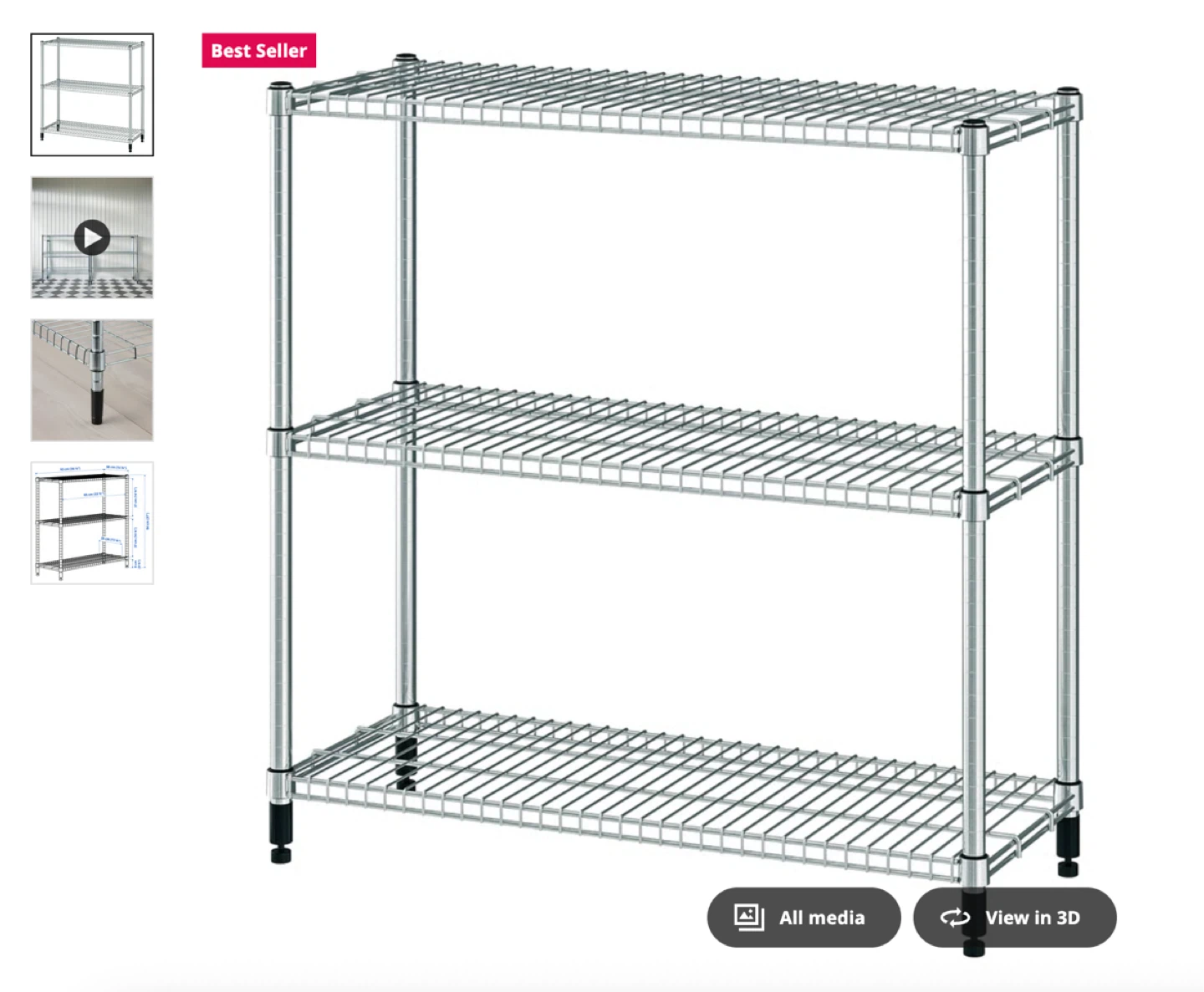 IKEA OMAR Shelf Unit