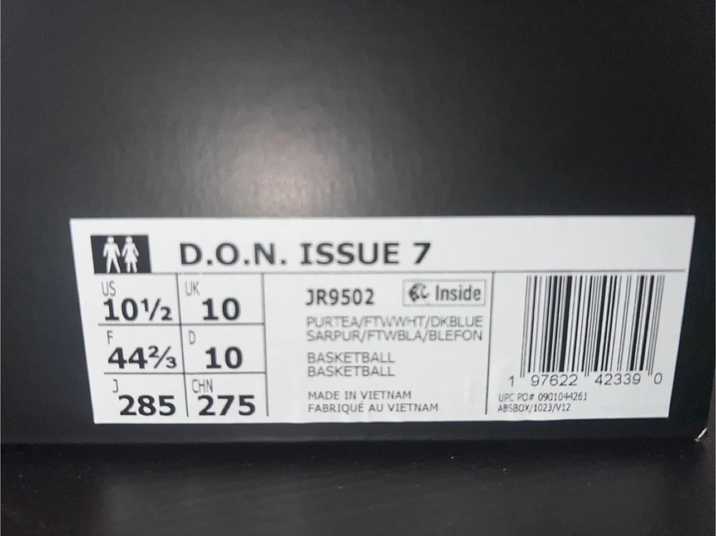 Adidas D.O.N. Issue 7 Basketball Shoes US 10.5 - photo 5