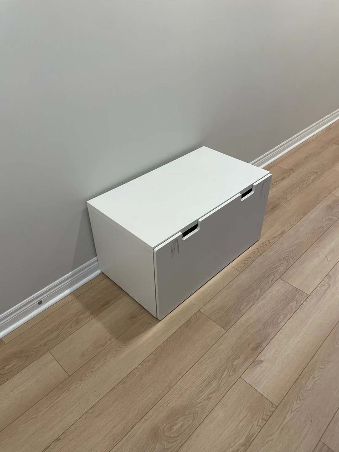 White Storage Box with Drawer IKEA
