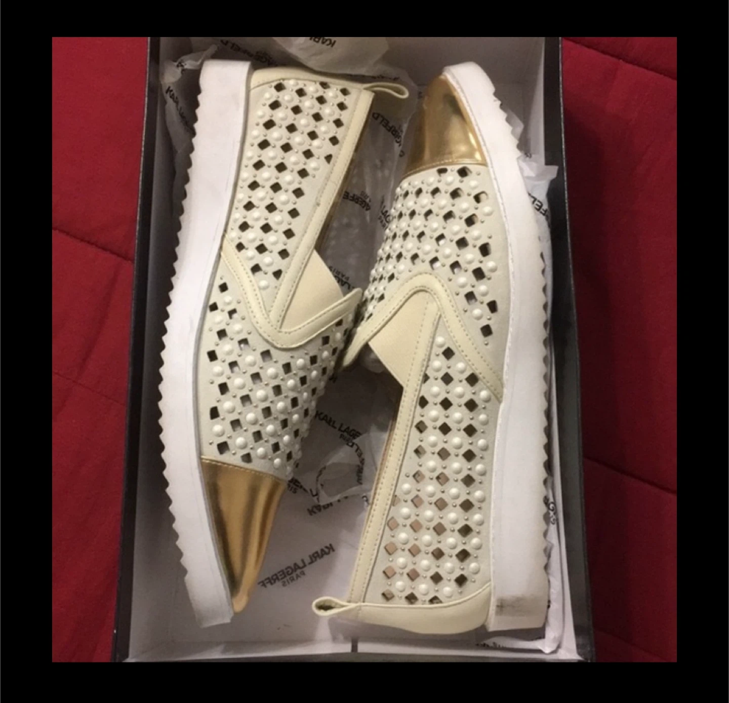 Karl Lagerfeld Slip-on Sneakers size 9 - photo 3