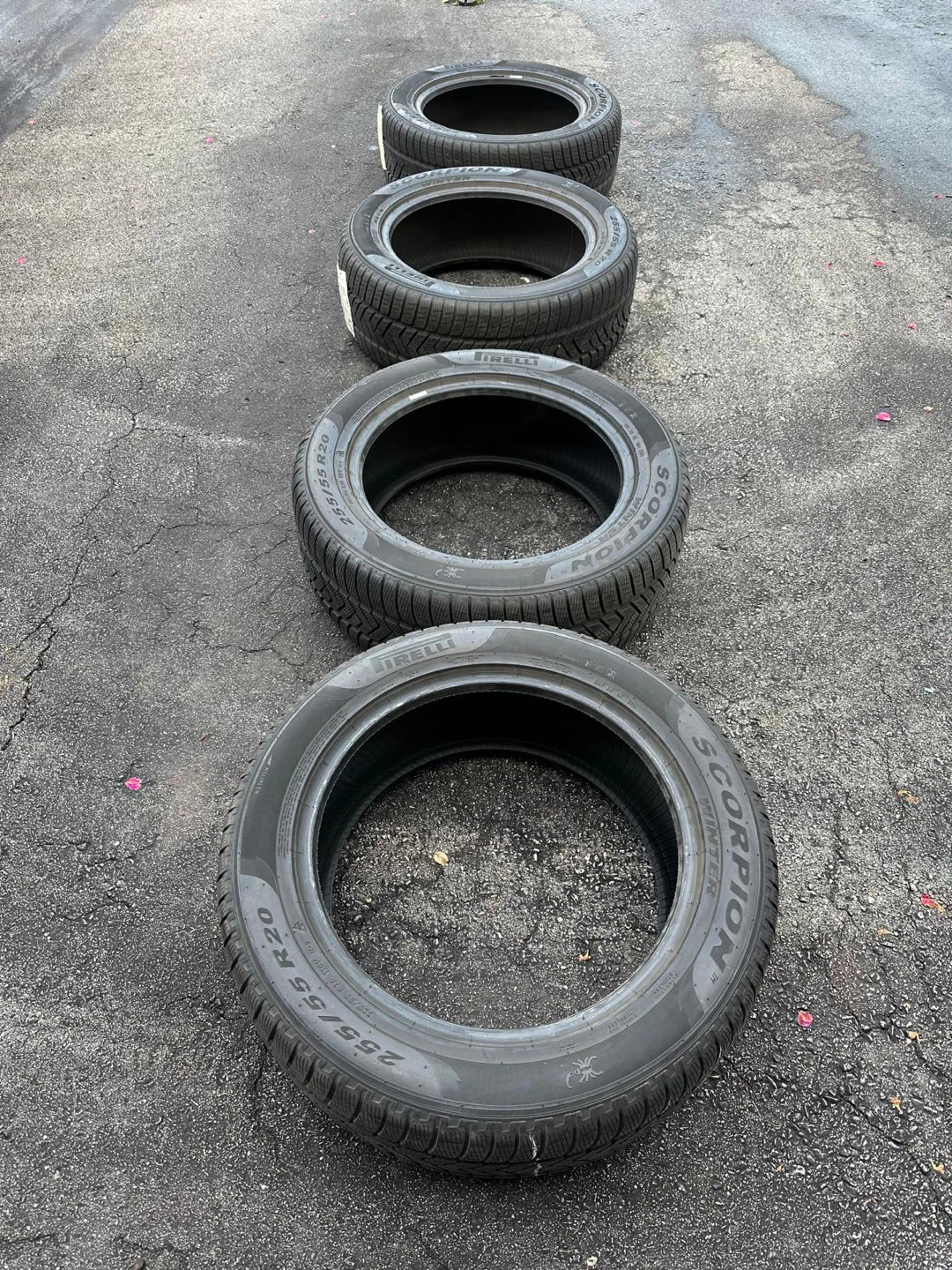 Pirelli Scorpion Winter 255/55 R20 Tires - Set of 4 - photo 4