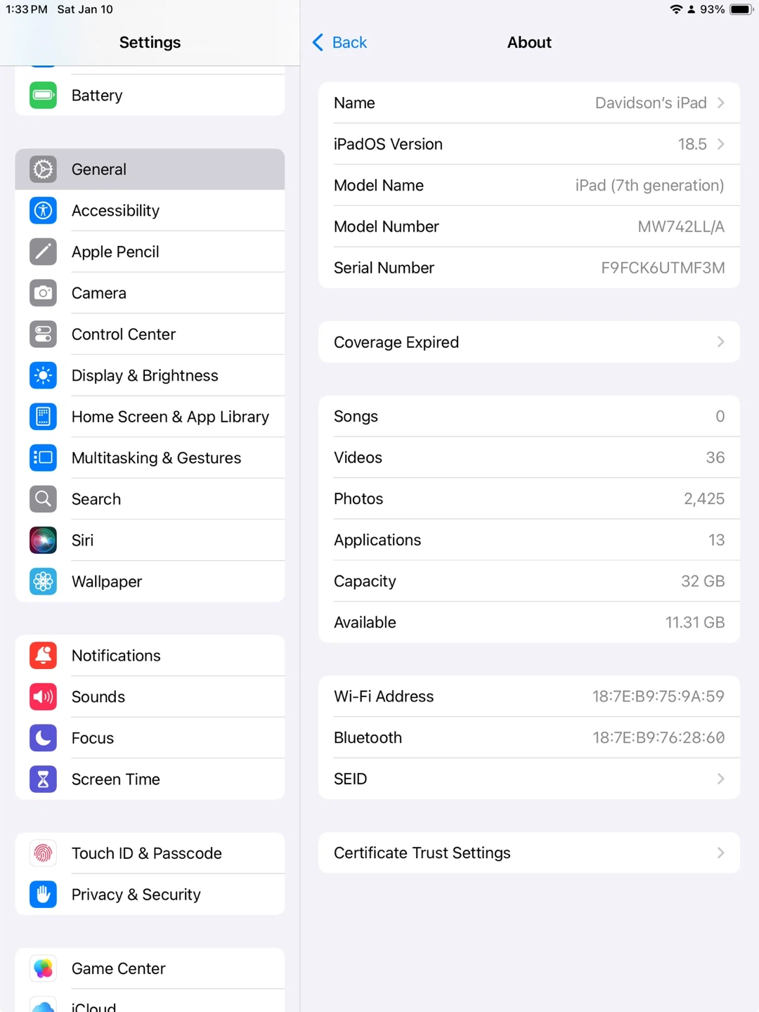Apple iPad (7th Gen) 32GB - Like New! - photo 4