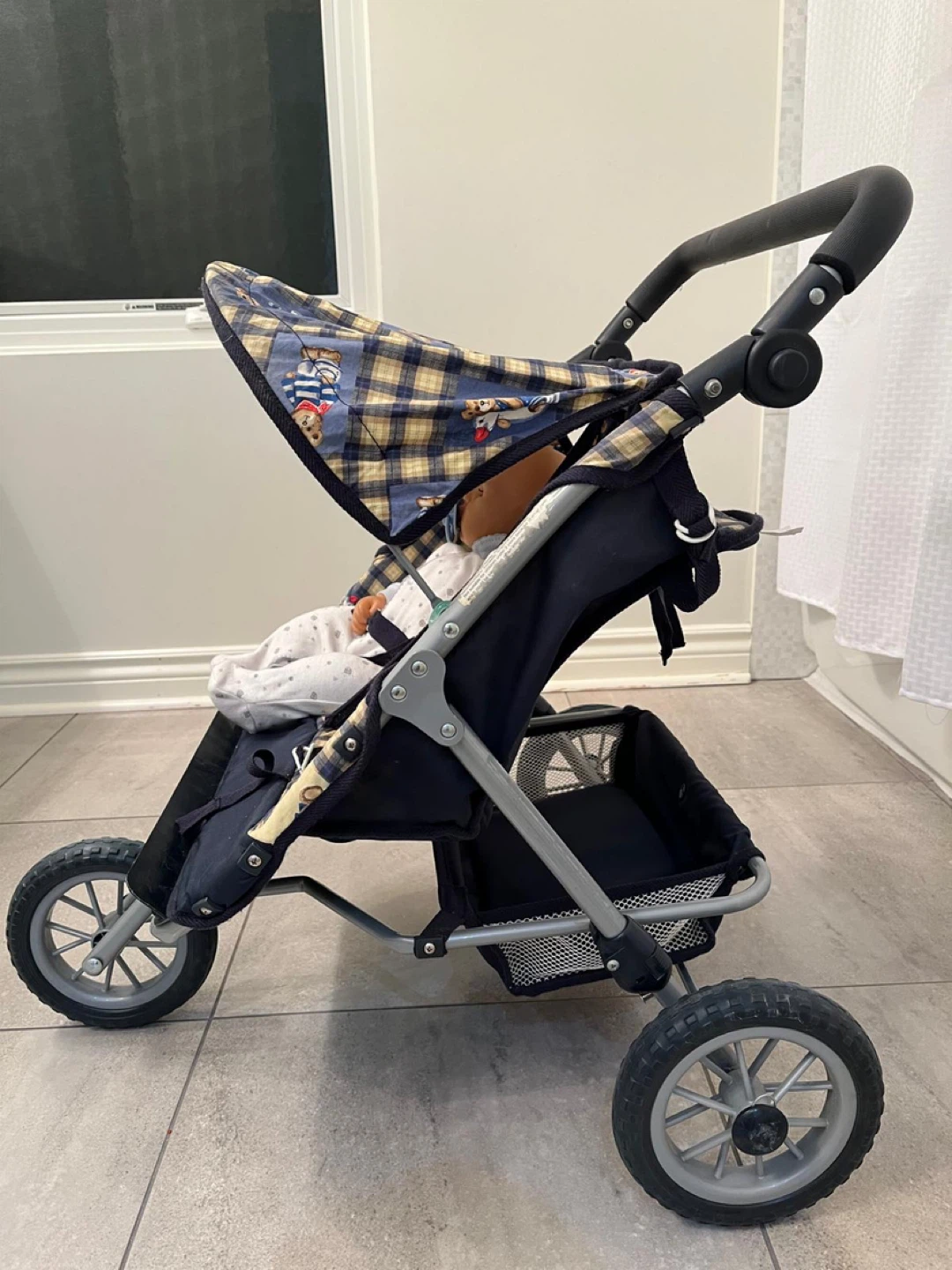 Toy Doll Stroller with Carrier - photo 3