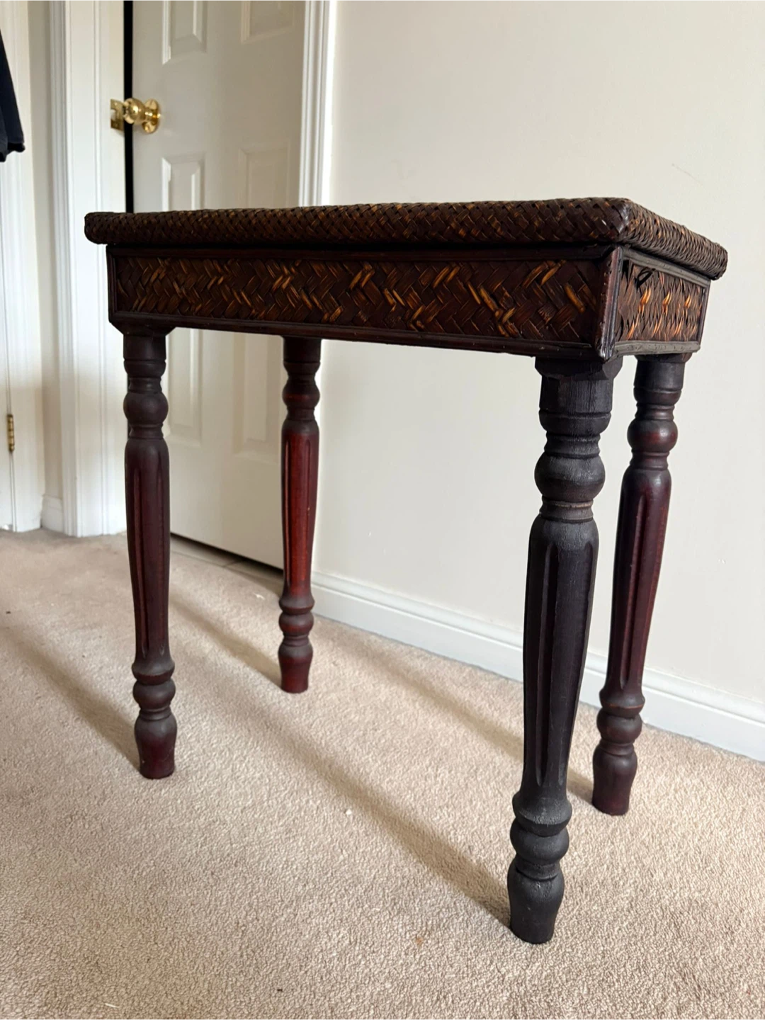Woven Accent Table - pair (2)