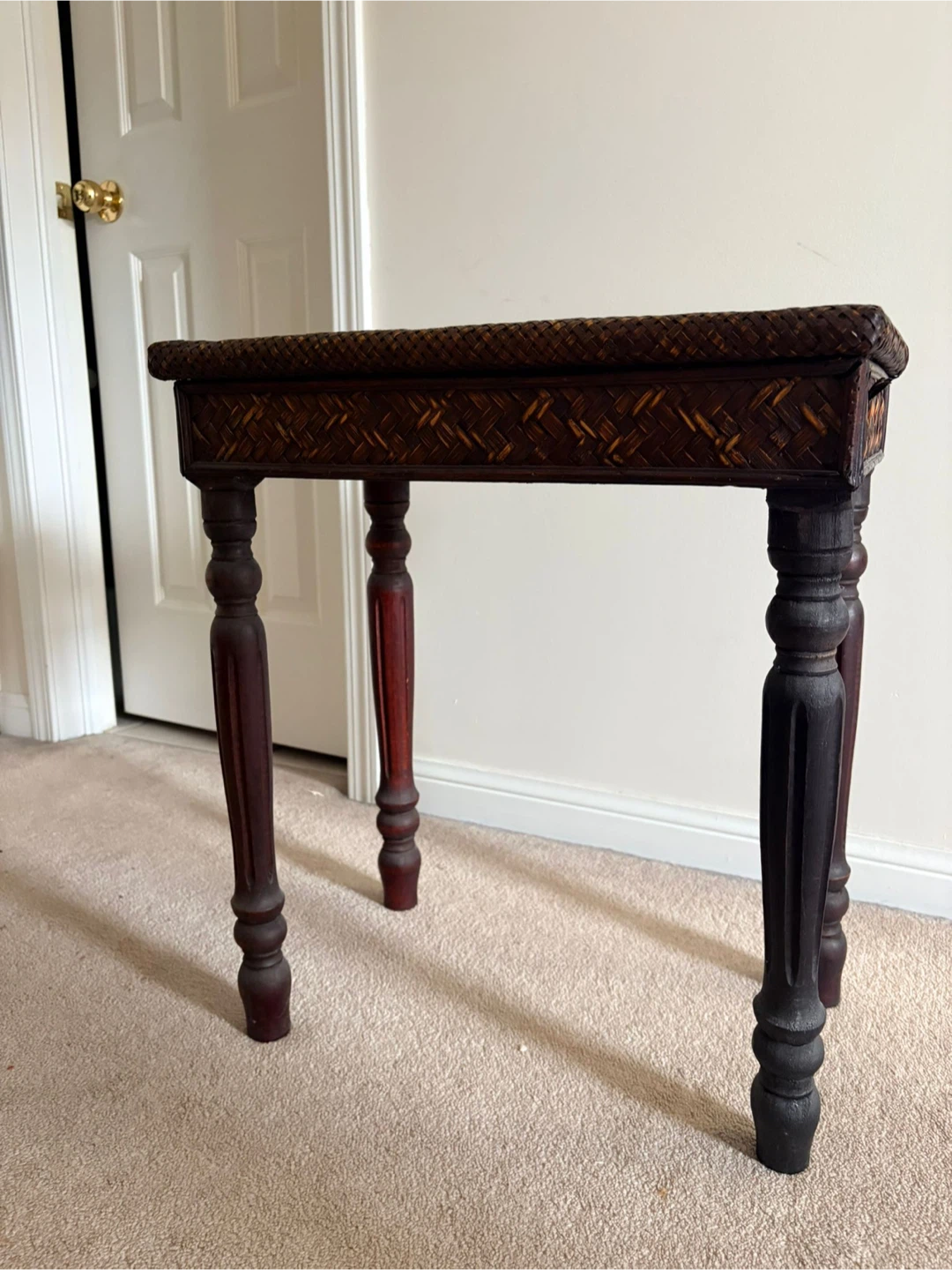 Woven Accent Table - pair (2) - photo 3