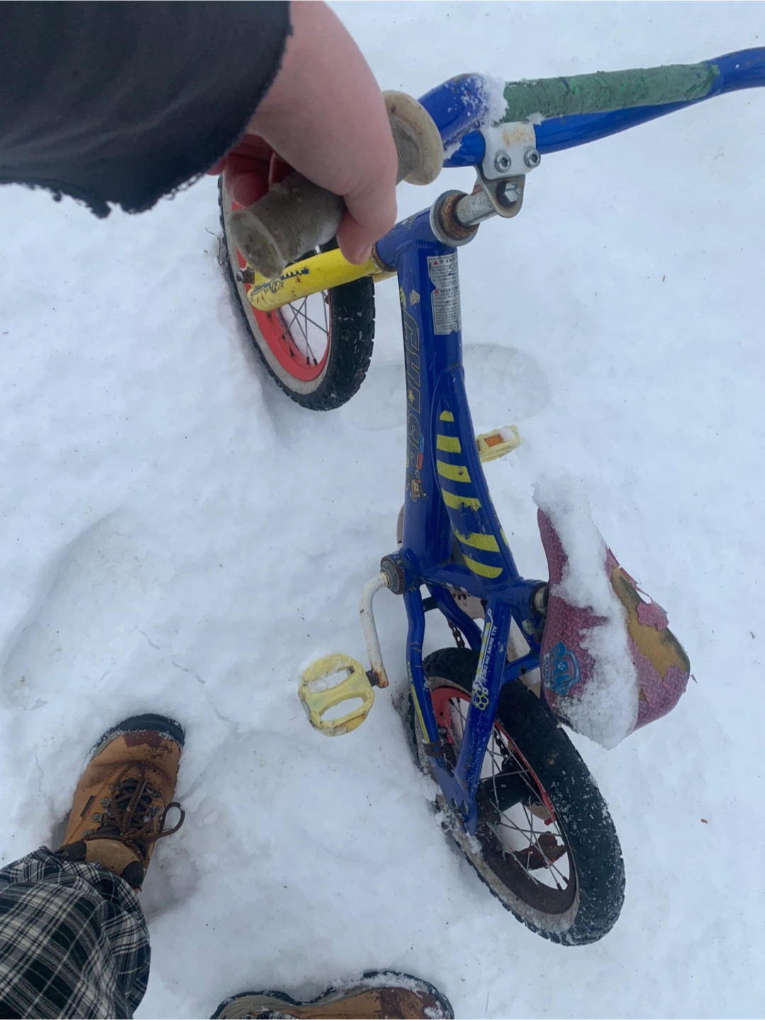Chase Kids Bike - Blue and Yellow - photo 5