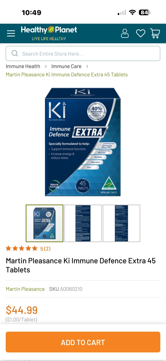 Ki Immune Defence Extra 45 Tablets - photo 5