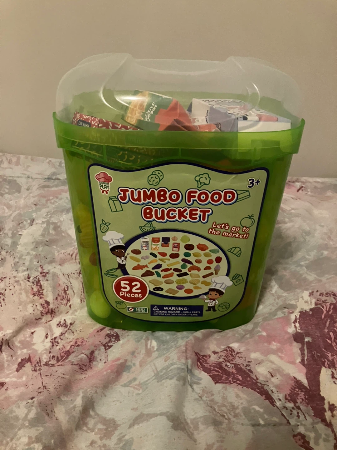 Jumbo Food Bucket - 52 Pieces