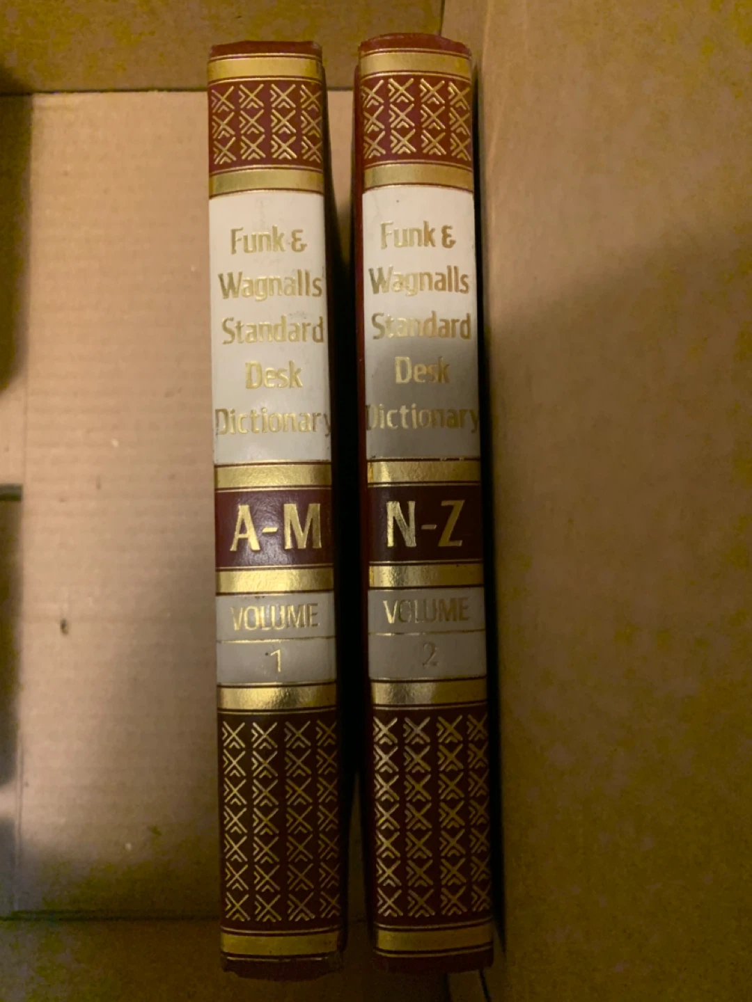 Funk & Wagnalls Standard Desk Dictionary Volumes 1 & 2