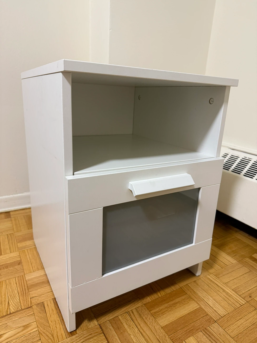 2 IKEA Bedside Tables with Drawer - photo 2