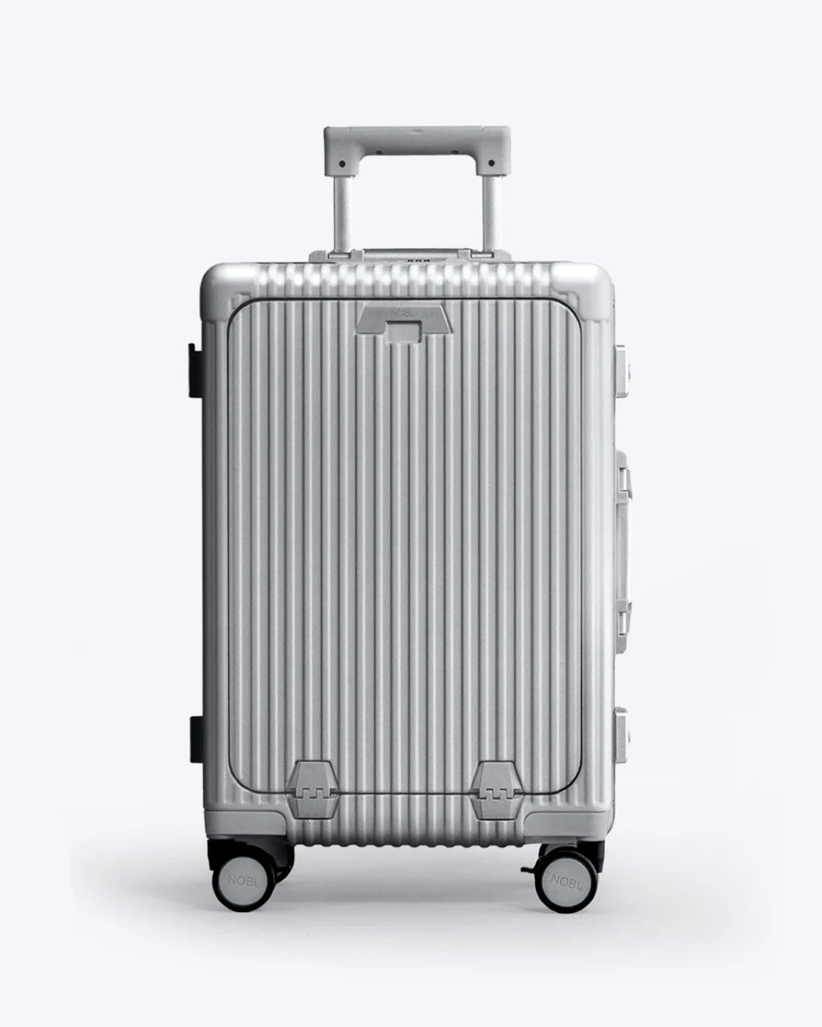 NOBL Aluminum Carry-On Luggage - Silver - New in Box! - photo 4