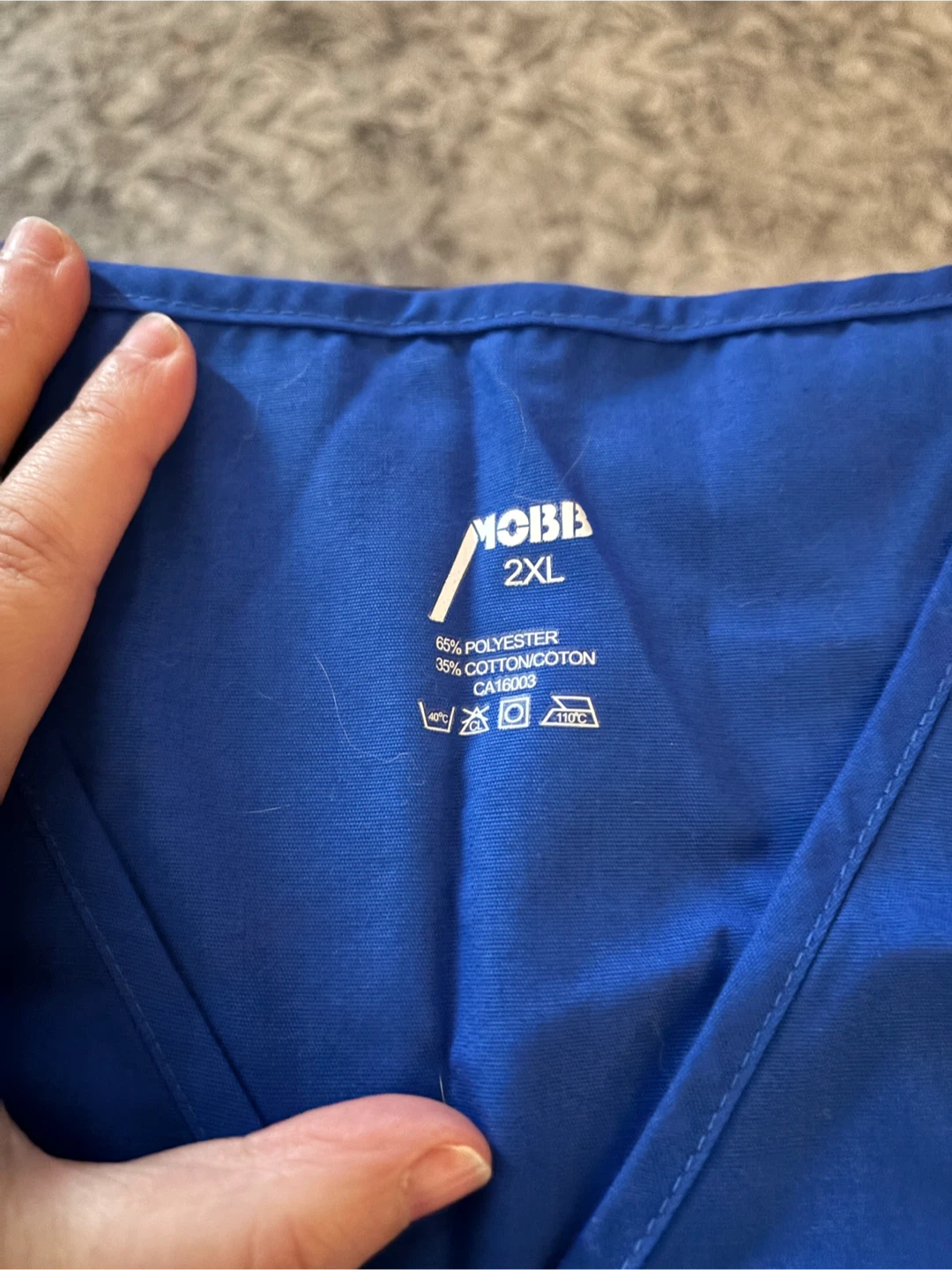 8 MOBB VCA Scrub Top - 2XL - photo 3