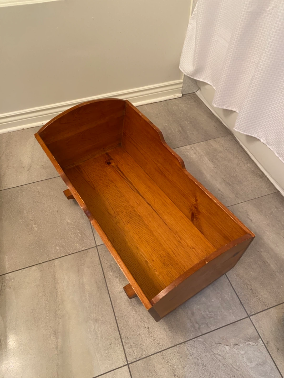 Vintage Wooden Cradle