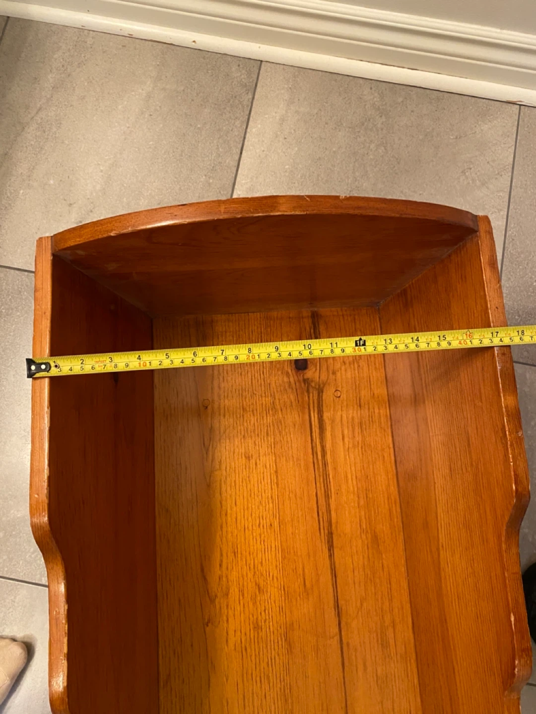 Vintage Wooden Cradle - photo 4