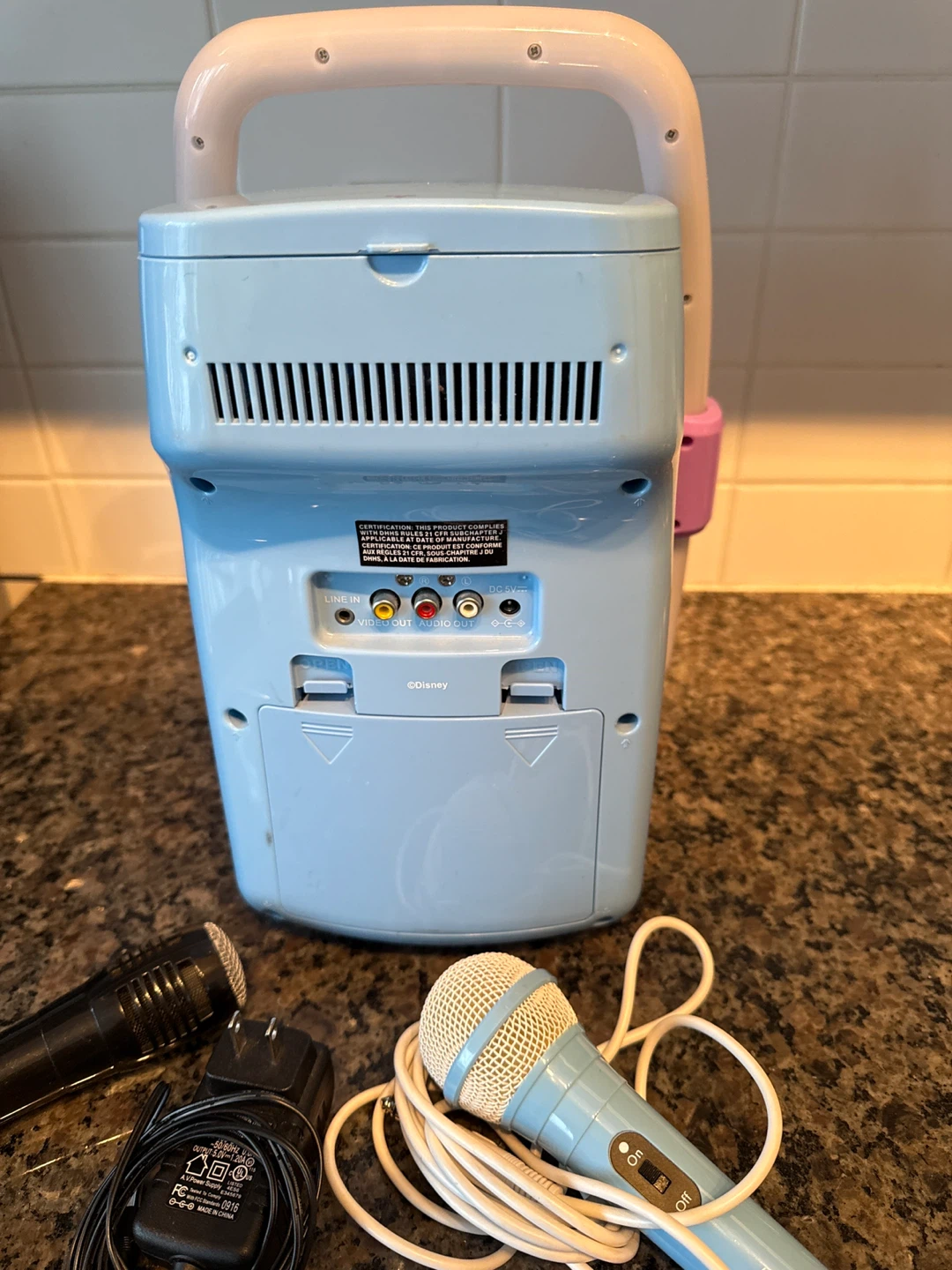 Disney Frozen Karaoke Machine with 2 Mics - photo 2