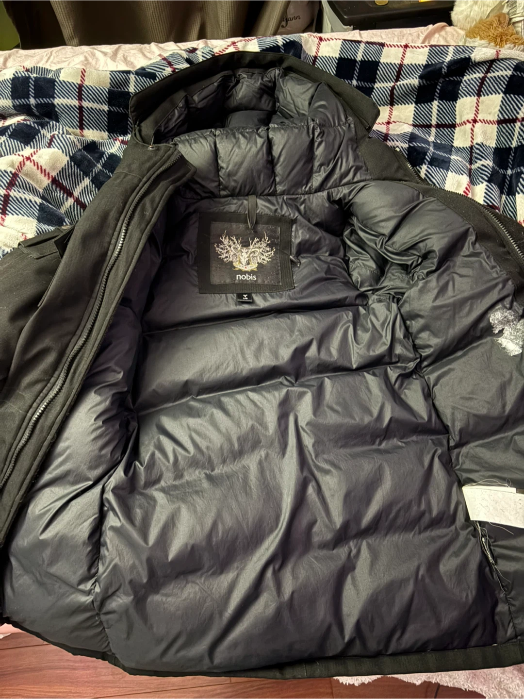 Nobis Black Winter Jacket