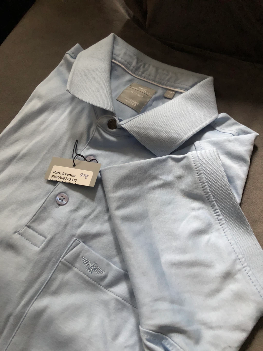 Park Avenue Platinum Polo Shirt - Size L - photo 2