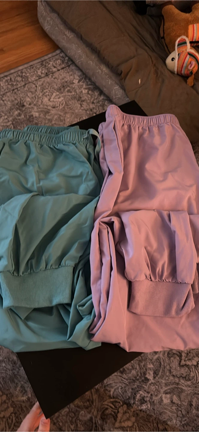 2 Pairs of Jogger Style Scrub Pants Size 2XL