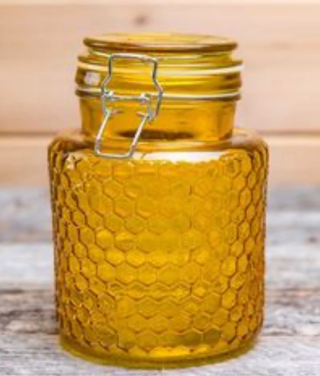 Beautiful Honey/Amber Canister 🐝