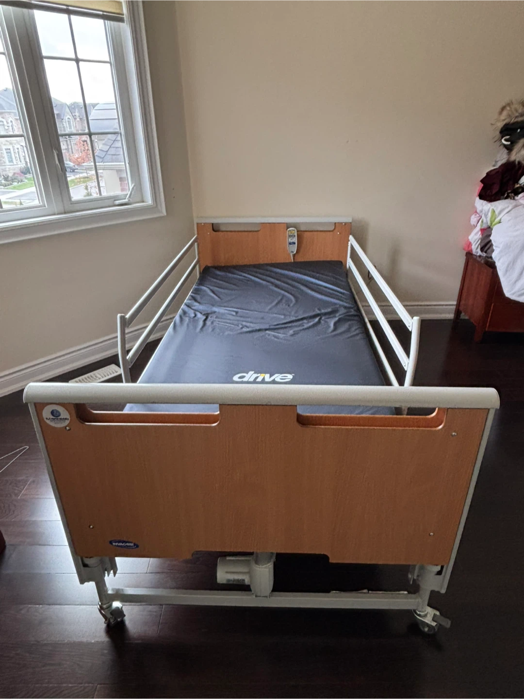 Hospital Bed and Mattress for long term care