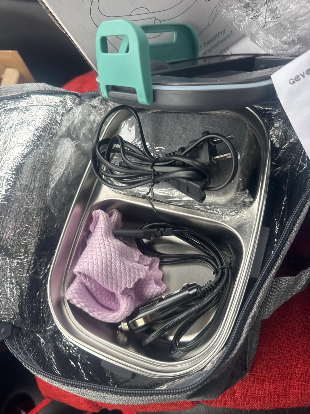 Geveniss 2-in-1 Electric Lunch Box - photo 5