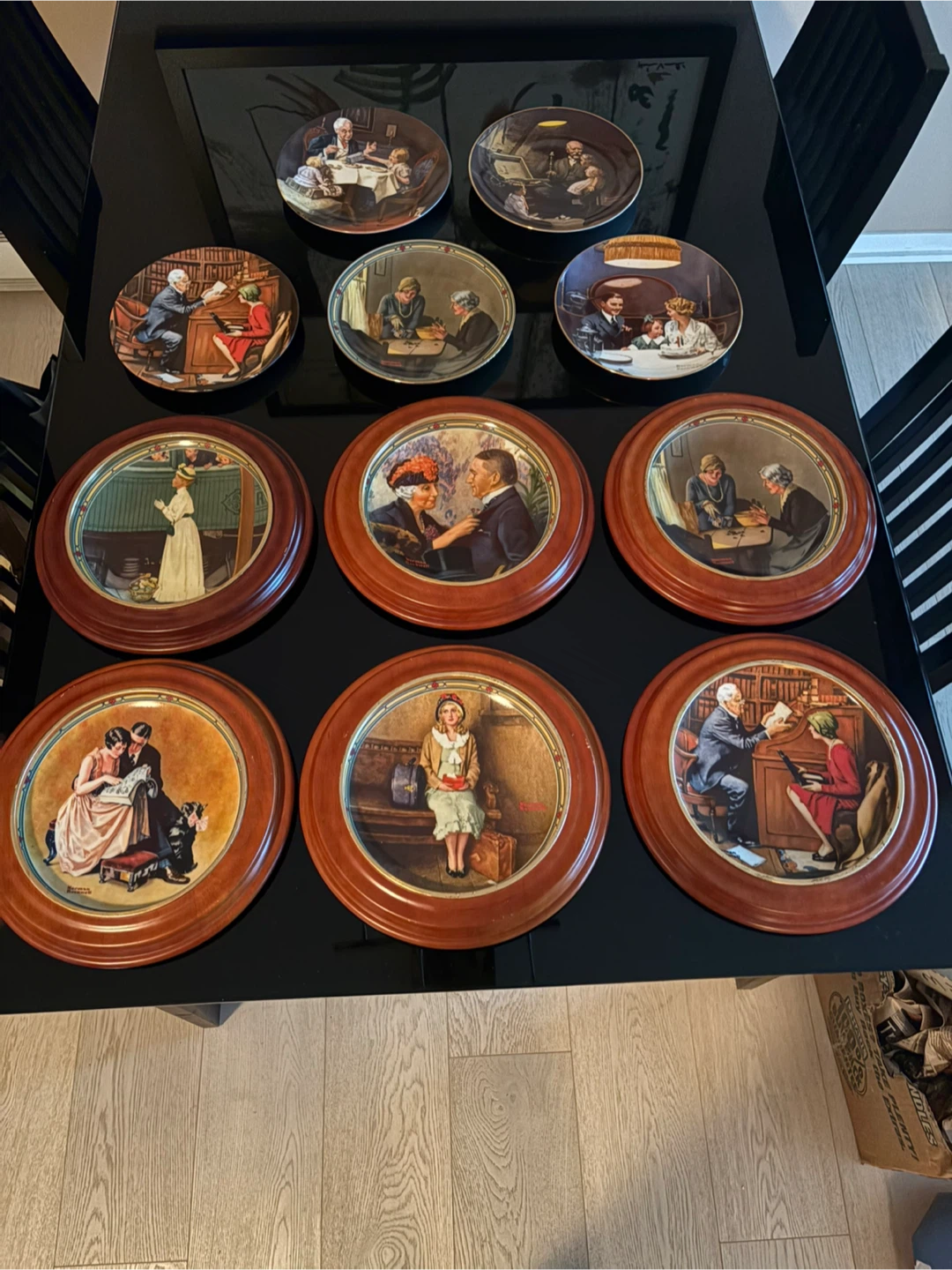 Norman Rockwell Knowles Collector Plates