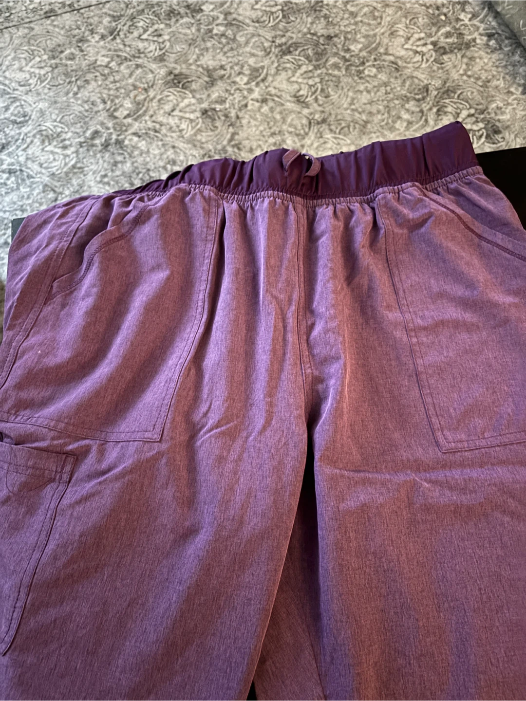 Scrubstar Purple Scrub Pants - Size L