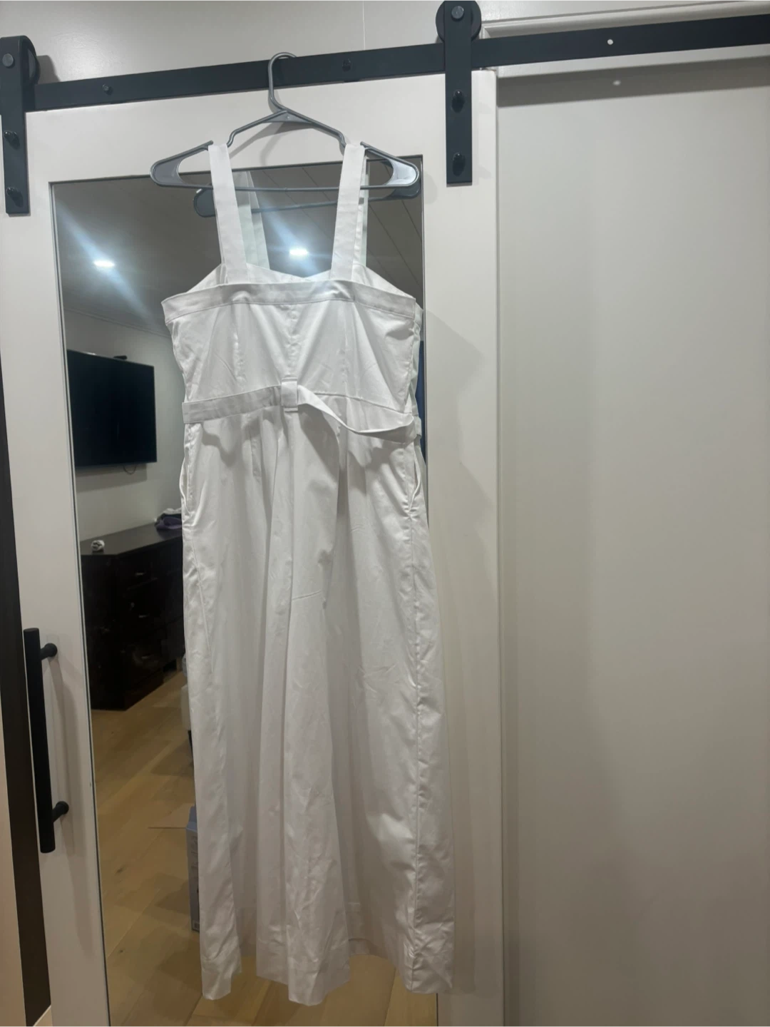 Ladies Banana Republic White Jumpsuit - Size 8 - photo 2