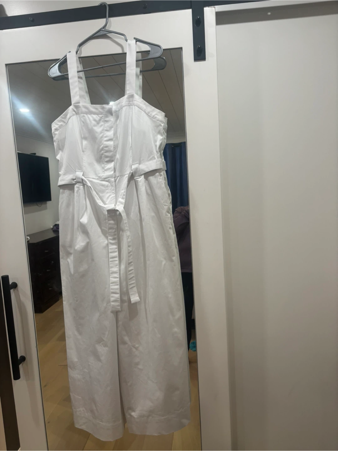 Ladies Banana Republic White Jumpsuit - Size 8