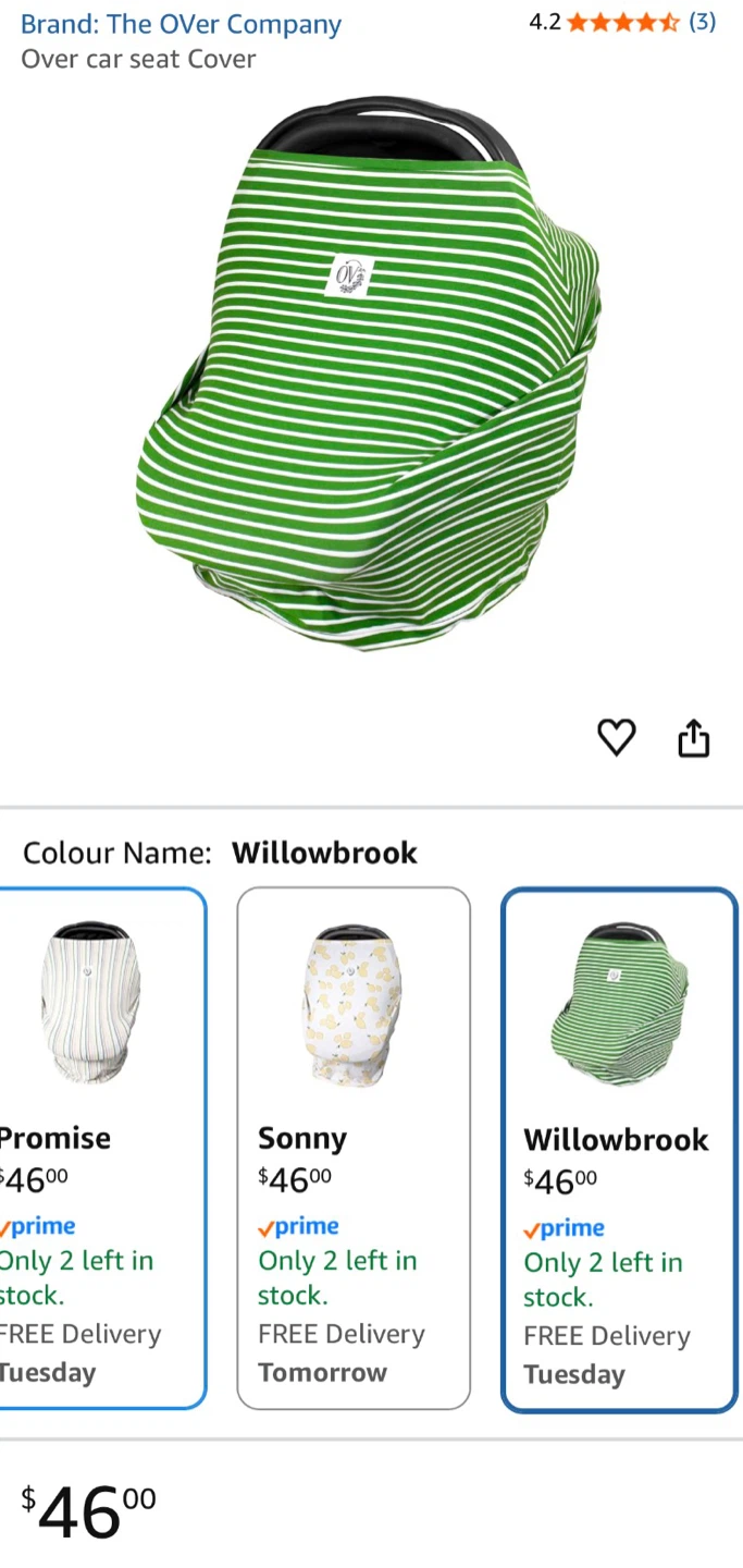 The OVer Company Car Seat Cover - Willowbrook - photo 2
