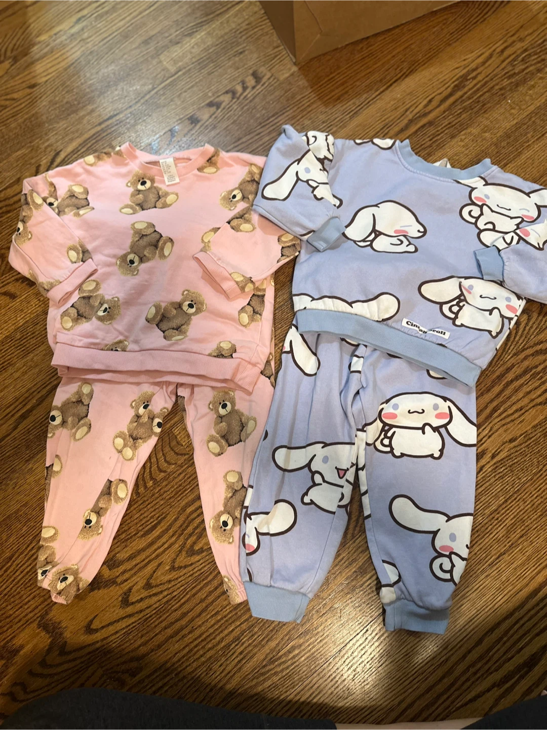 H&M 3T Cinnamonroll & Bear Sets