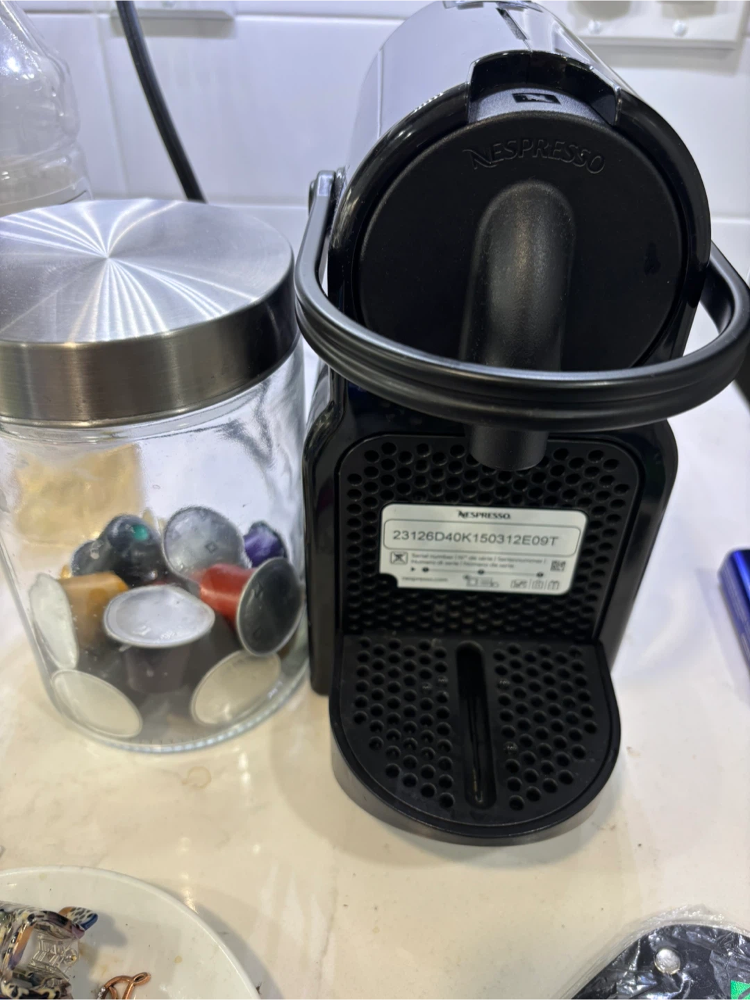 Nespresso Essenza Mini Coffee Machine - Black - photo 3