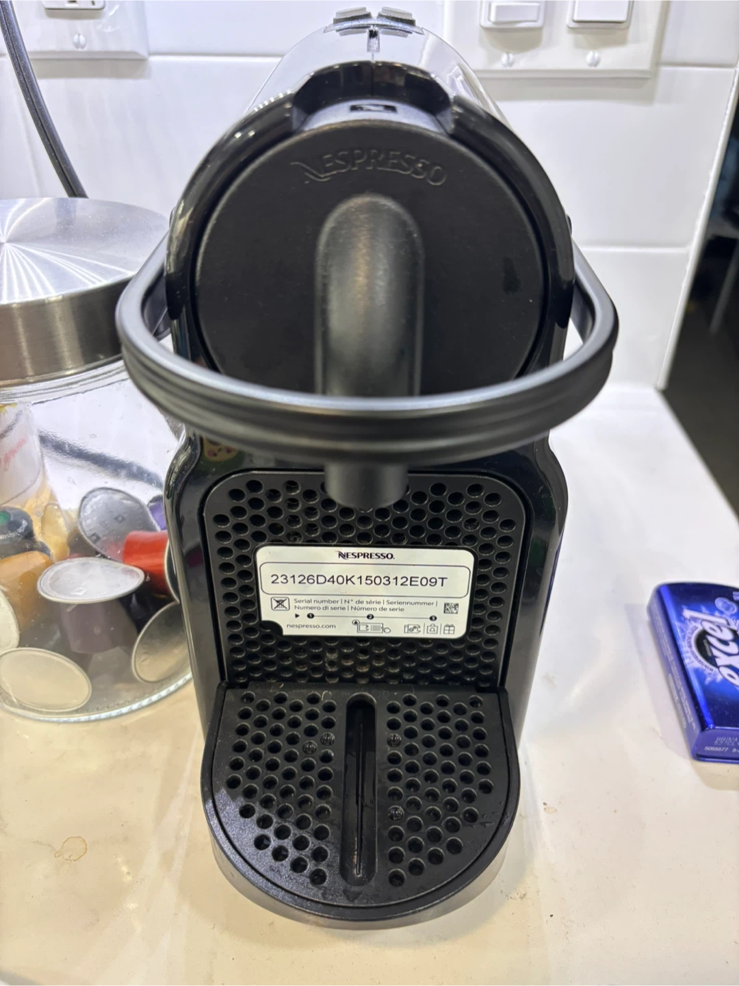 Nespresso Essenza Mini Coffee Machine - Black
