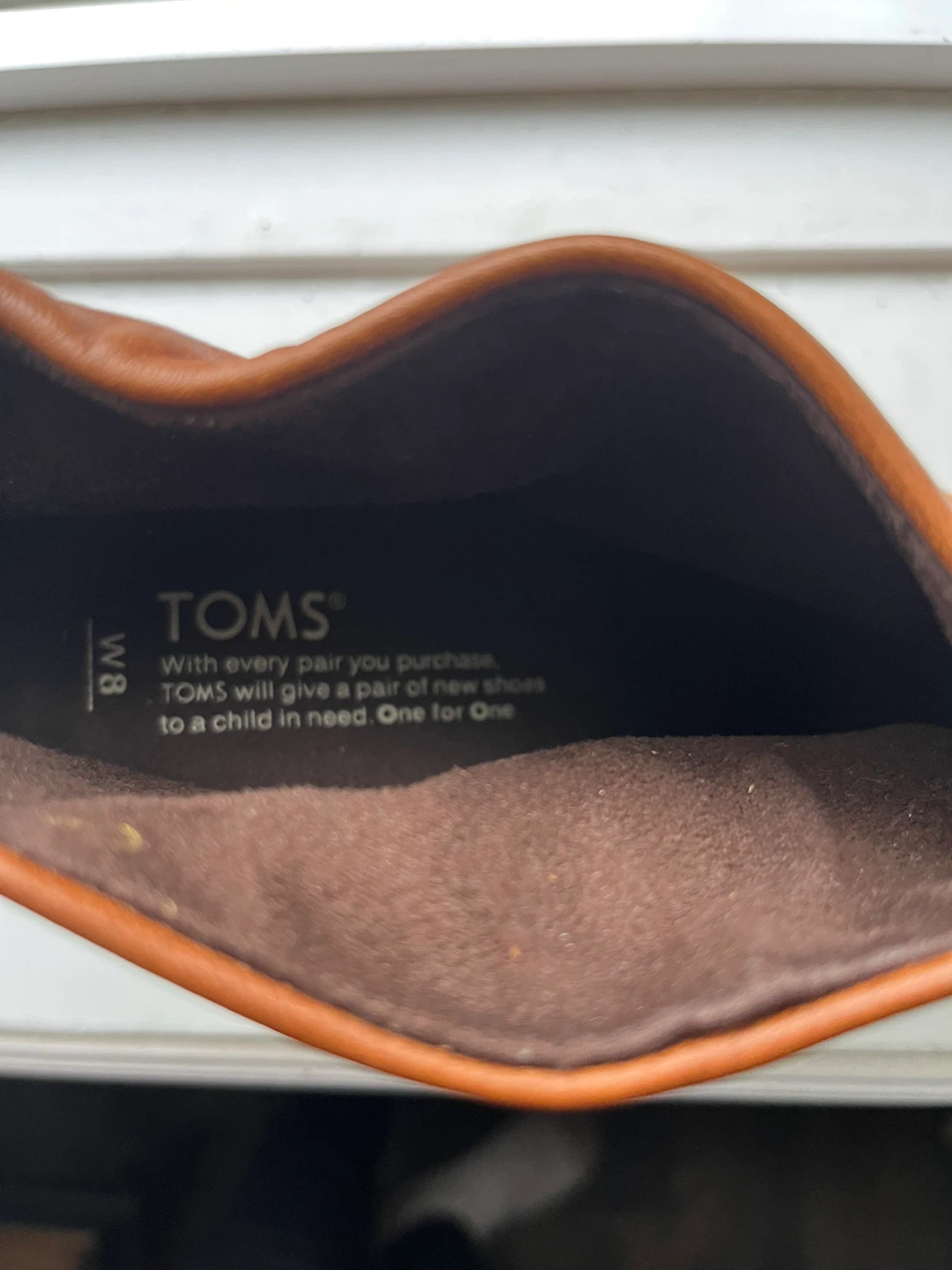 TOMS Brown Leather Ankle Boots - Size 8 - photo 3