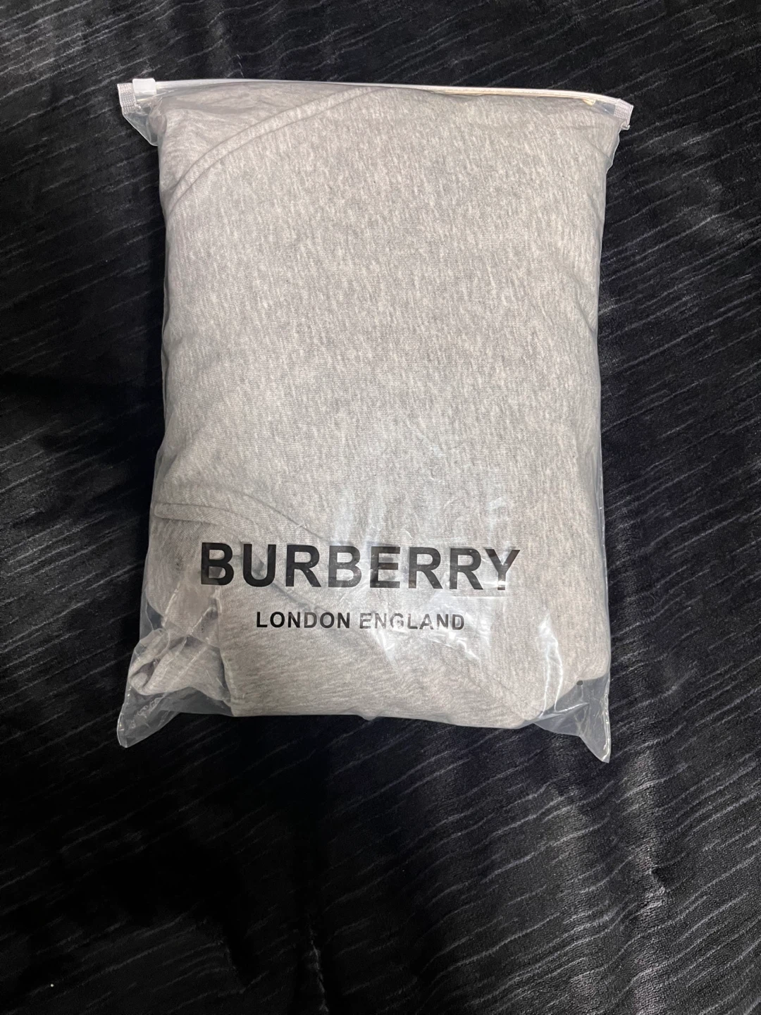 Burberry Grey Cotton Hoodie Size L - photo 4