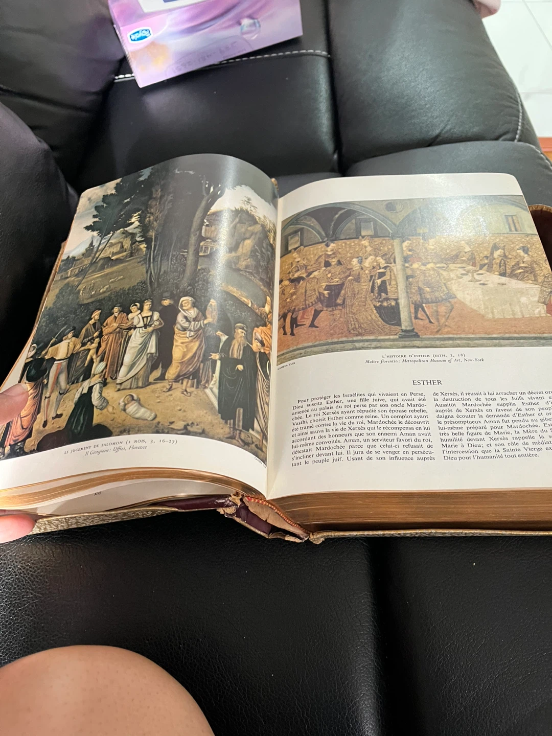 La Sainte Bible - Antique French Bible