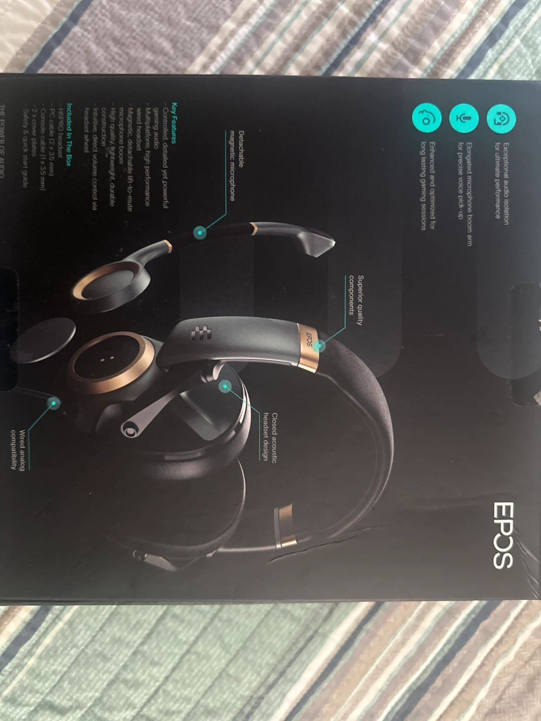 EPOS H6PRO Closed Acoustic Gaming Headset - photo 2