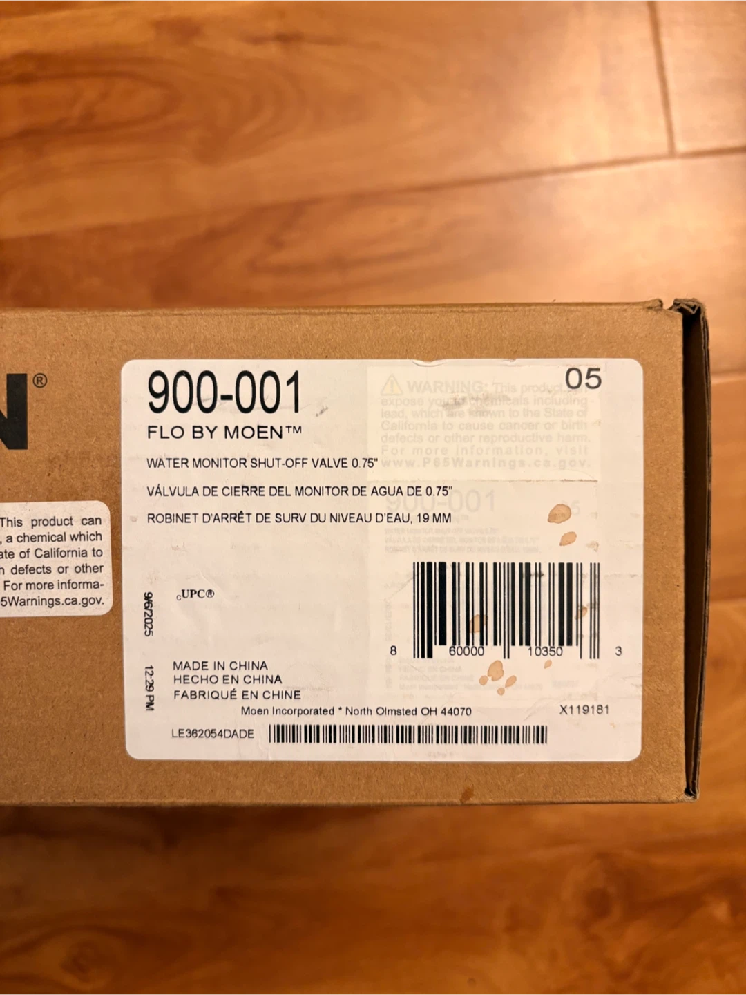 New Moen Flo 900-001 Water Shut-Off Valve - photo 4