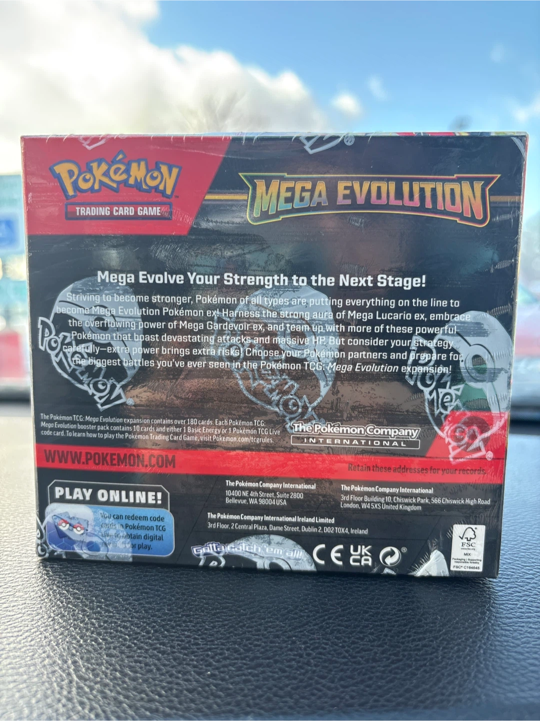 New Pokemon TCG Mega Evolution Booster Box - photo 3