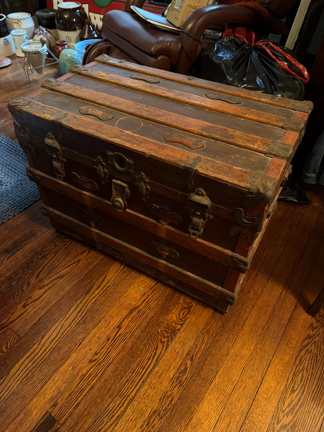 Vintage Steamer Trunk