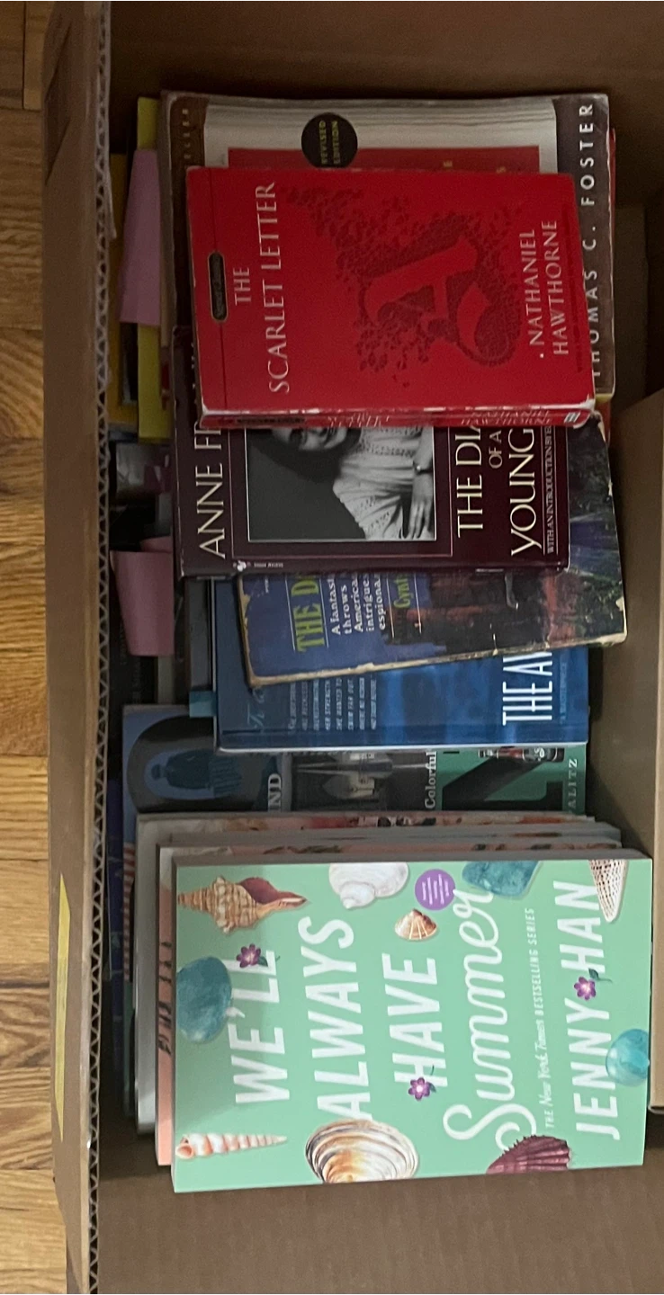 Box of Books: Jenny Han, Nathaniel Hawthorne