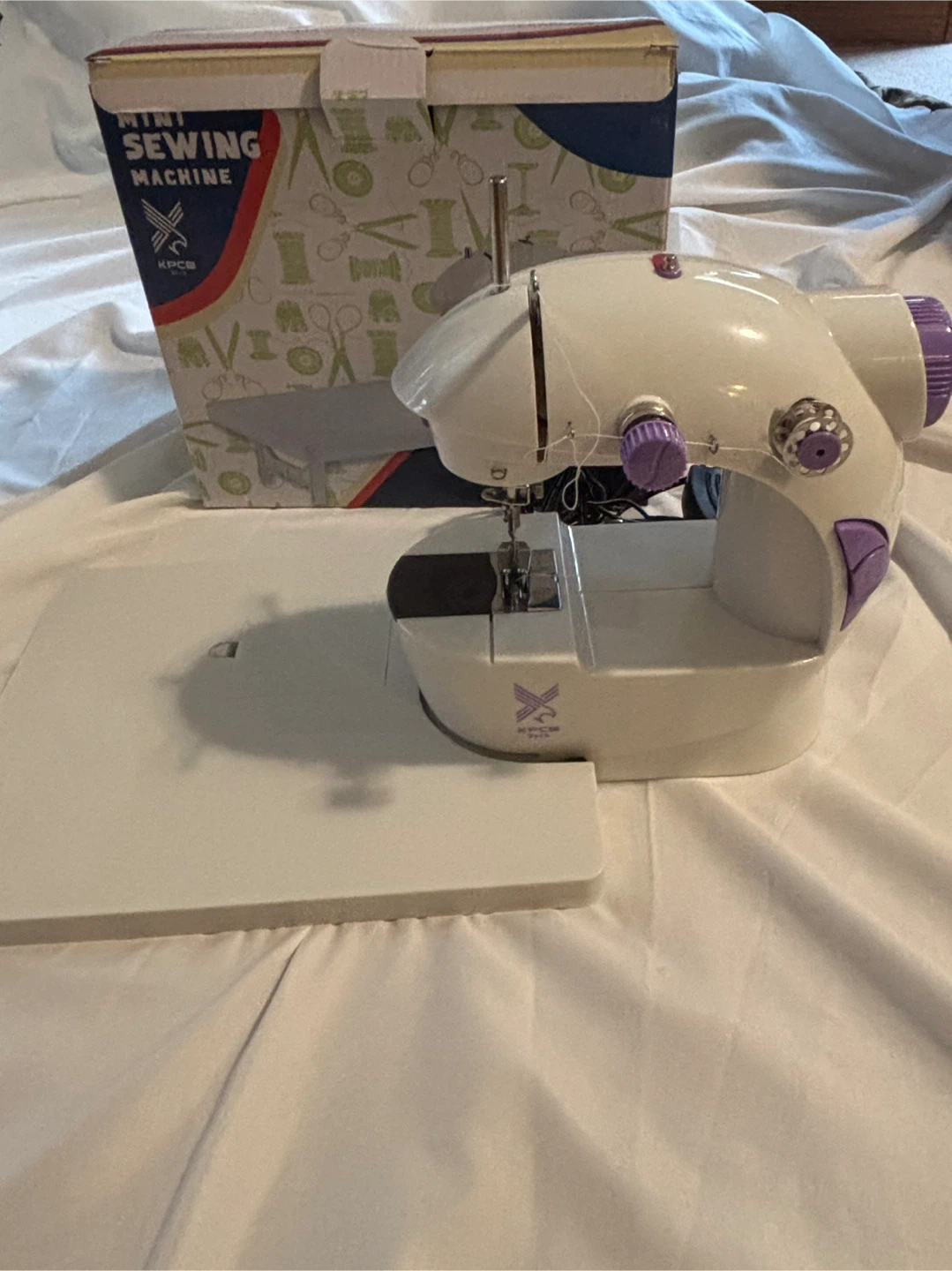 KPCB Tech Mini Sewing Machine with Extension Table