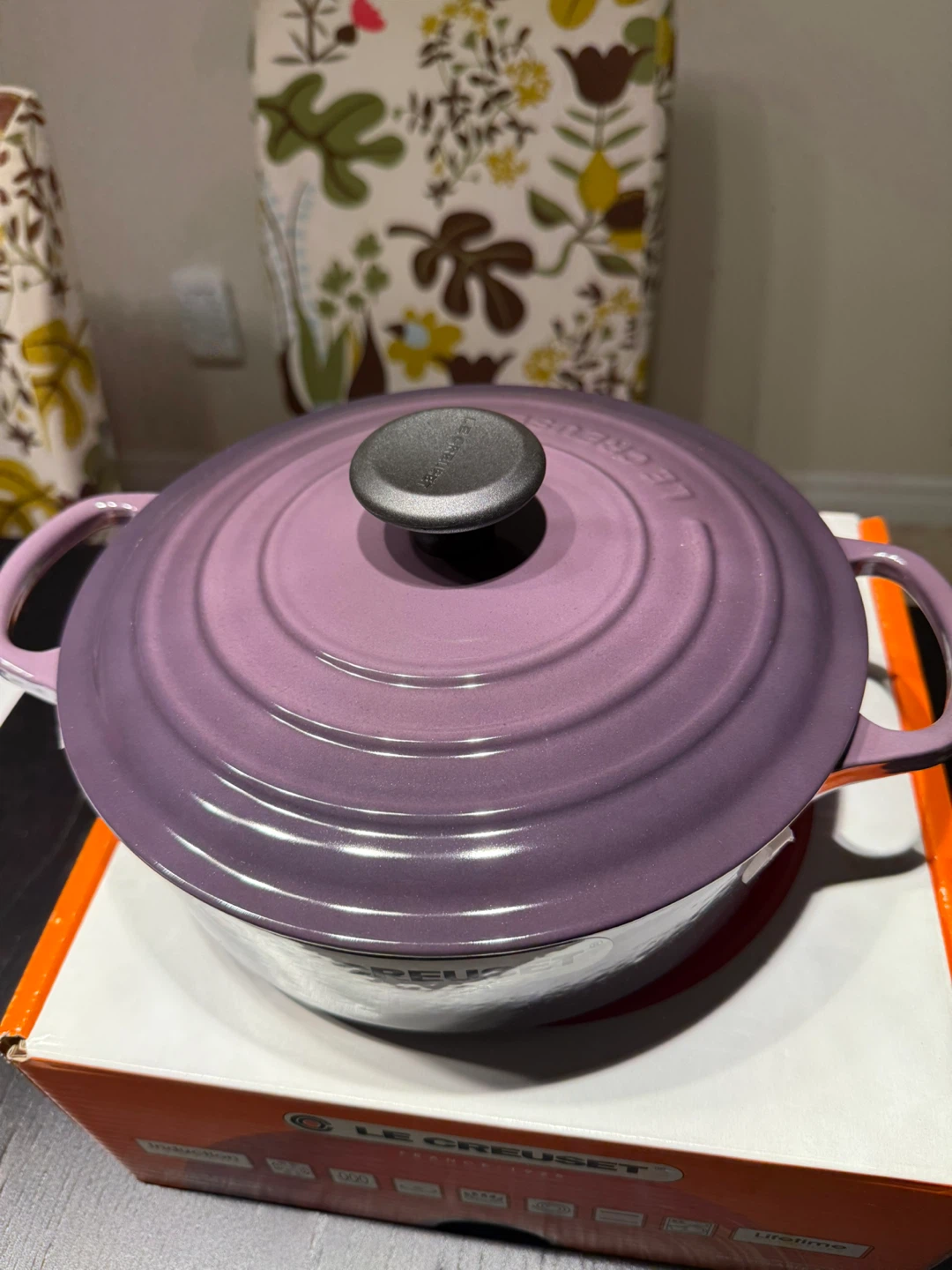 Le Creuset Cocotte Ronde Basse Evolution - Cassis - photo 3