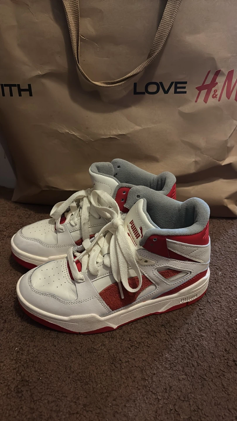 Kids Puma Super Team High Top Sneakers